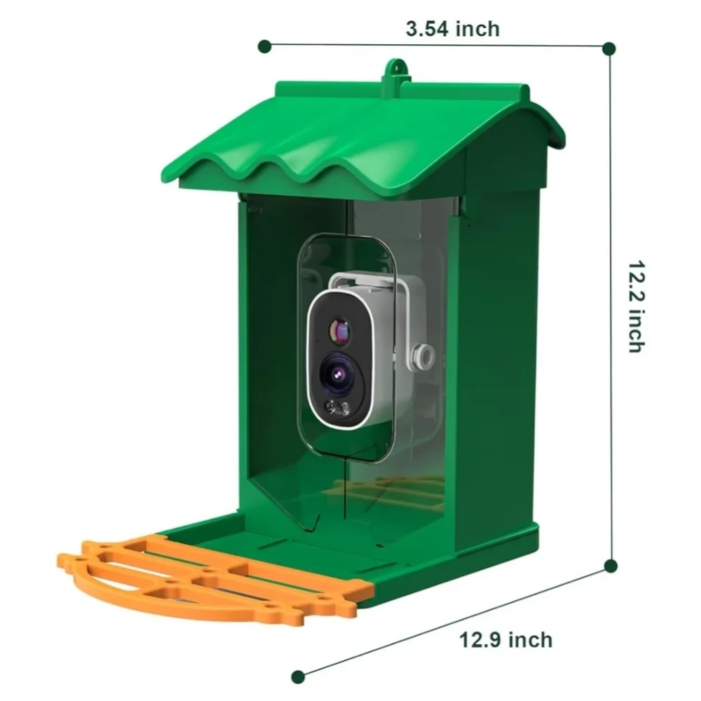 Solar Powered Smart Bird Feeder With Camera